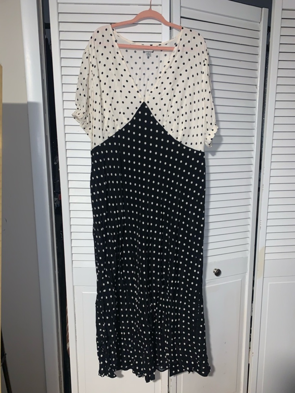 A New Day Plus Size Women’s Polka Dot Dress